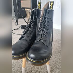 Doc Martens 1460 smooth leather lace up boots